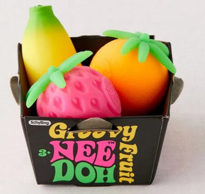 Groovy Fruit Nee Doh Stress Ball