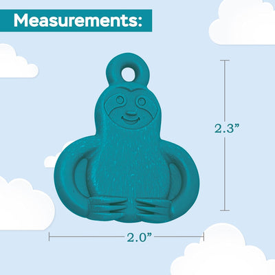 TalkTools Sensory Chew Necklace-Sloth(Soft/Blue)