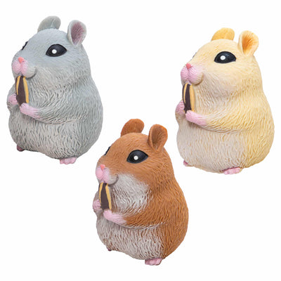 Chonky Cheeks Hamster Squeezy Toy