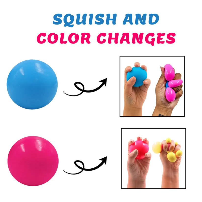 SCOOBIES Mini Color Changing Ball (Pack of 1)