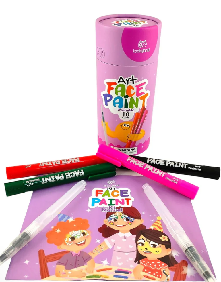 Washable Face Paint 10 Colors - SensorySouk.com