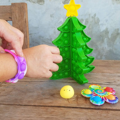 Christmas Tree Bubble Pop It