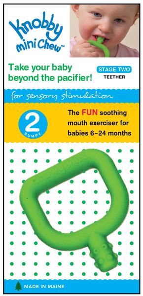 Mini Knobby Chewy Teether (stage 2)