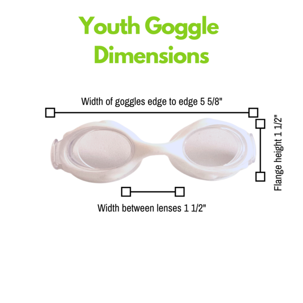 Frogglez Kids Tropical Print Swim Goggles