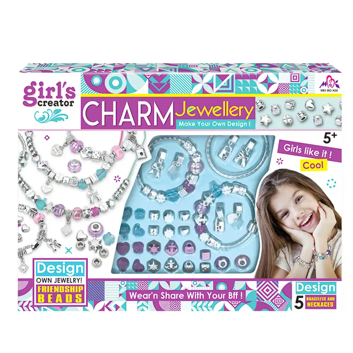 DIY Charm Jewellery (5-Set) - SensorySouk.com