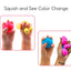 Scoobies Super Sticky Color Changing Ball Multicolor (Pack of 1 ), Squishy Sensory Play & Focus Booster