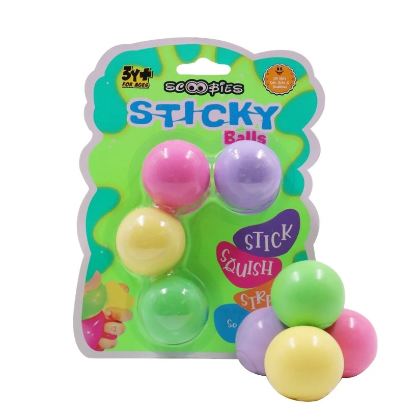 Sticky Balls: Squishy Fun in Charming Pastel Colors