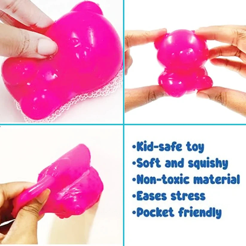 Beady Bear – Soft Squishy Stress Relief Toy for Kids
