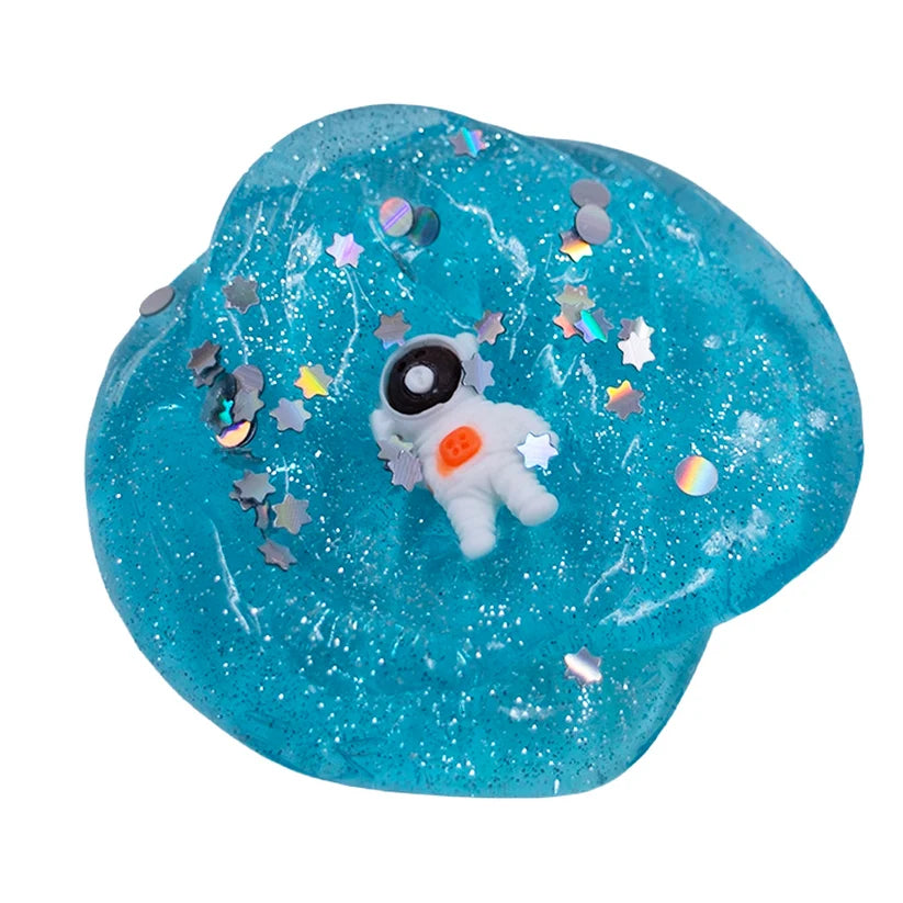 Scoobies Squish & Stack Cosmic Slime Set, 2 Glittery Slimes + 1 Sparkle Box