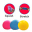 SCOOBIES Rollin Ball – Color-Changing Squishy Stress Relief Toy for Kids & Adults