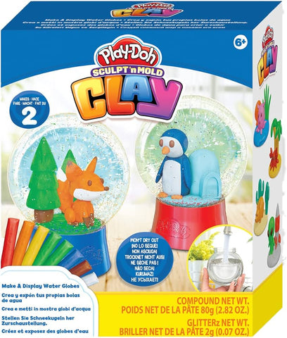 Play-Doh Make & Display Water Globes Clay