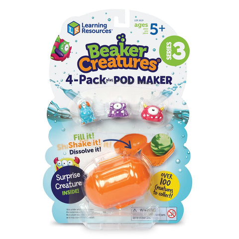 Beaker Creatures Pod-Maker 4-Pack