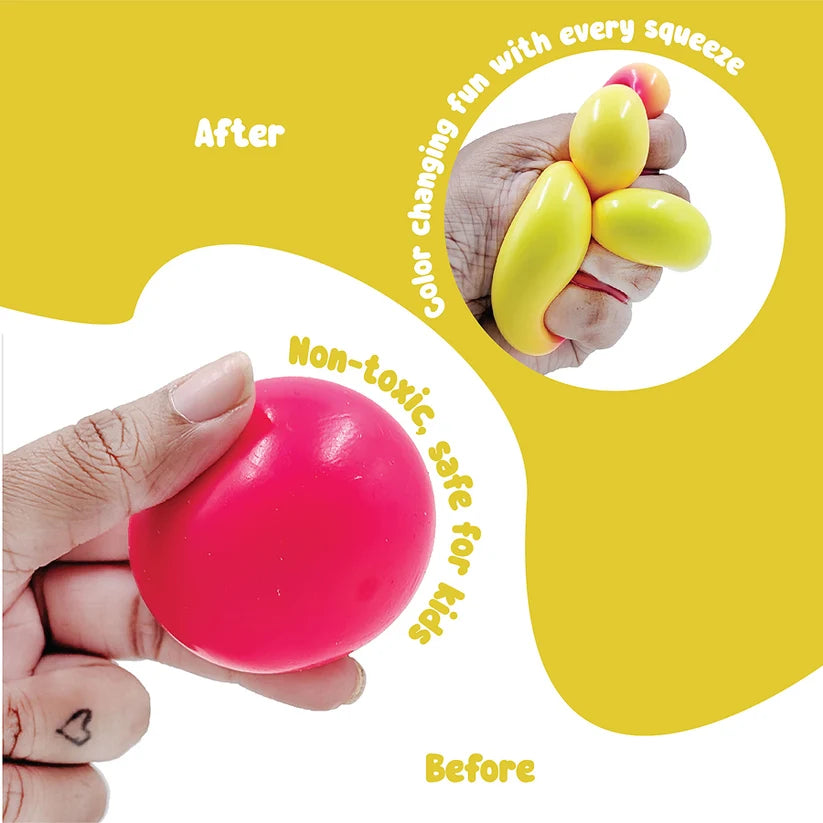 SCOOBIES Mini Color Changing Ball (Pack of 1)