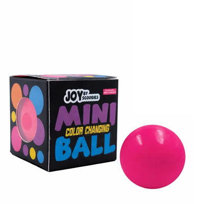 SCOOBIES Mini Color Changing Ball (Pack of 1)