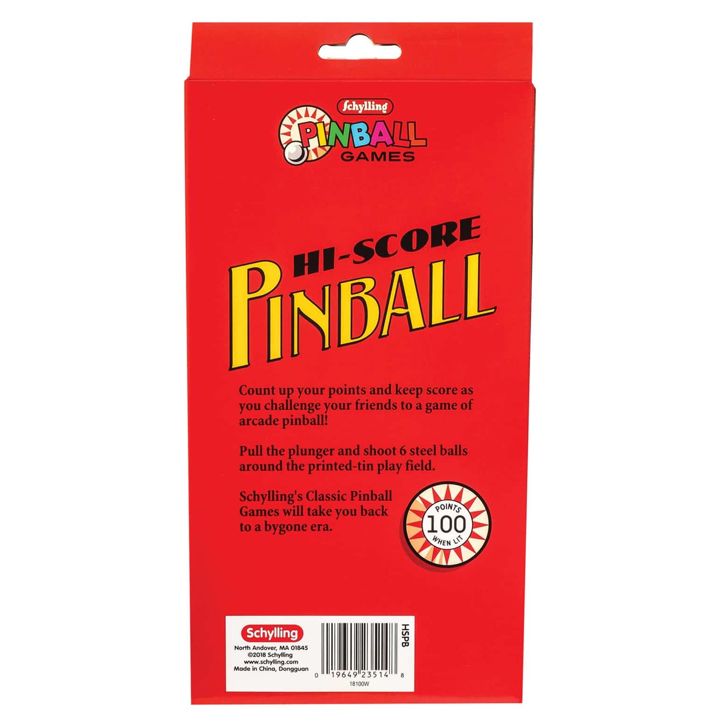 Hi-Score Pinball Game