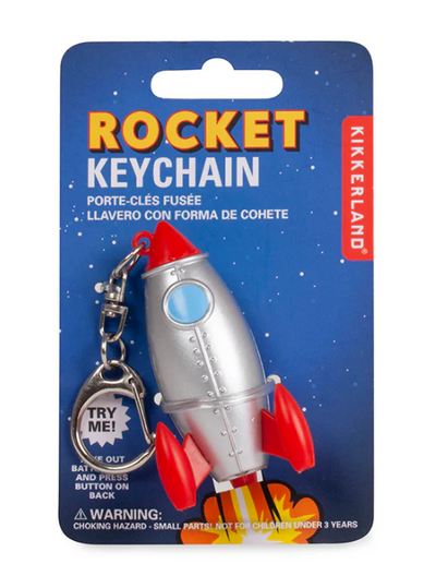 Rocket Key Chain with LED & Sound - SensorySouk.com