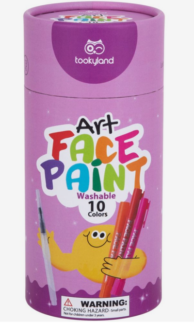 Washable Face Paint 10 Colors - SensorySouk.com