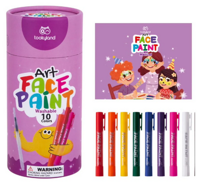 Washable Face Paint 10 Colors - SensorySouk.com