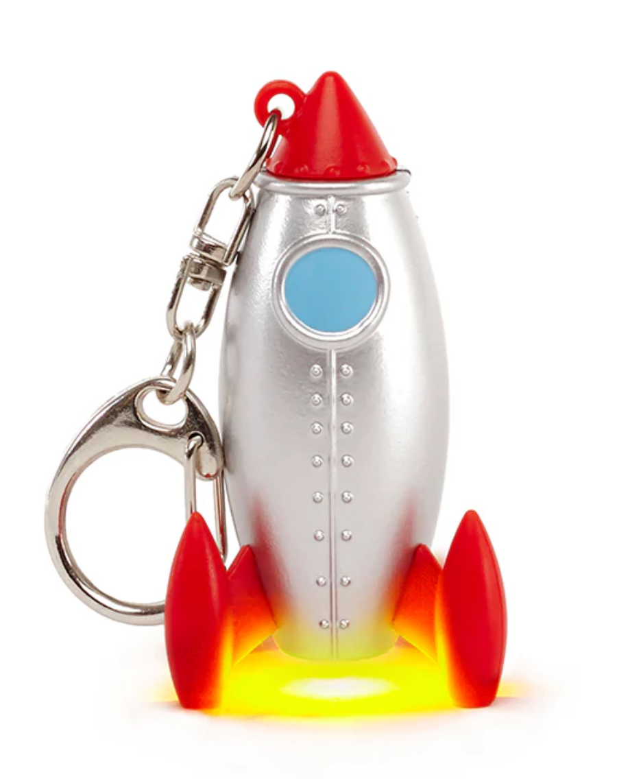 Rocket Key Chain with LED & Sound - SensorySouk.com