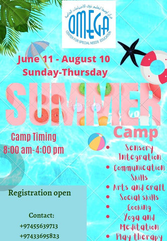 Summer Camp: Omega Center For Special Needs Education