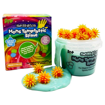 Mons Temptastic Slime: Color-Changing Slime Play with wall sticking Crawlers