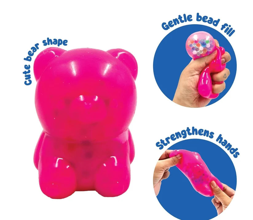 Beady Bear – Soft Squishy Stress Relief Toy for Kids