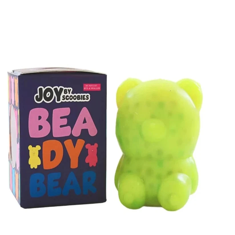 Beady Bear – Soft Squishy Stress Relief Toy for Kids