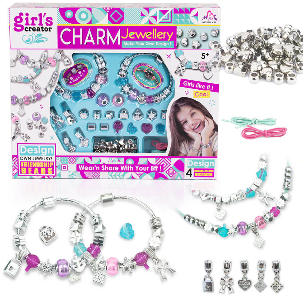 DIY Charm Jewellery(4-Set) - SensorySouk.com