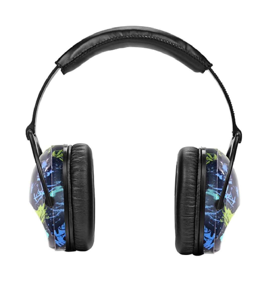 Printed Noise Reduction Headphones-Fits up to adult size