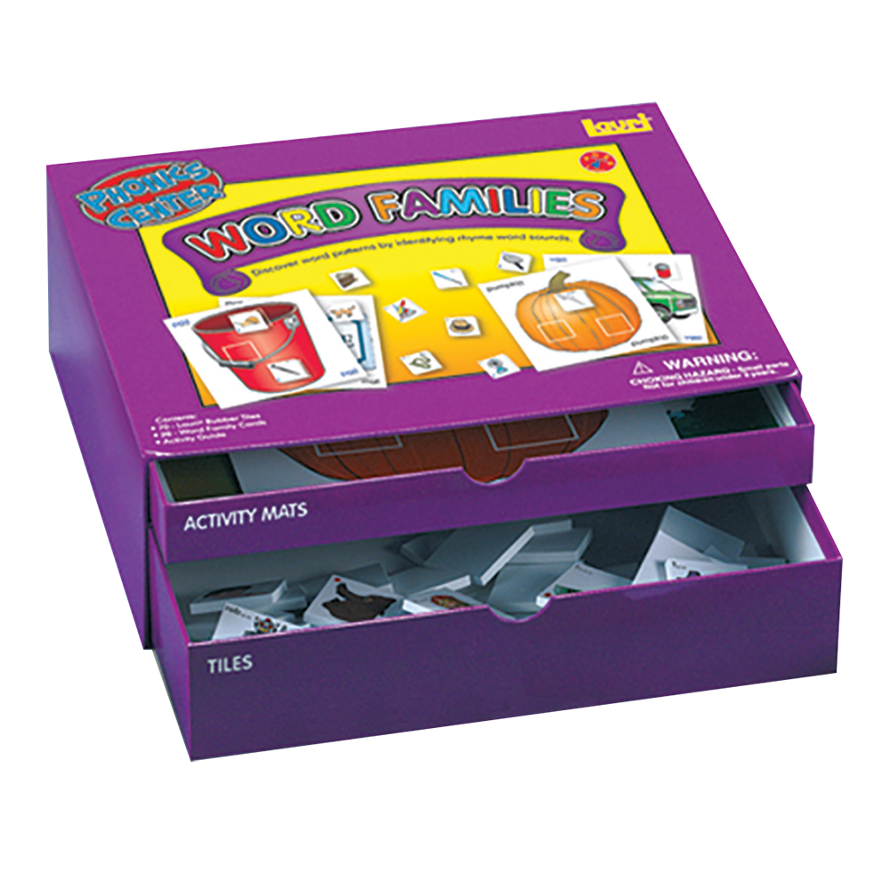 Phonics Center-Word Families - SensorySouk.com