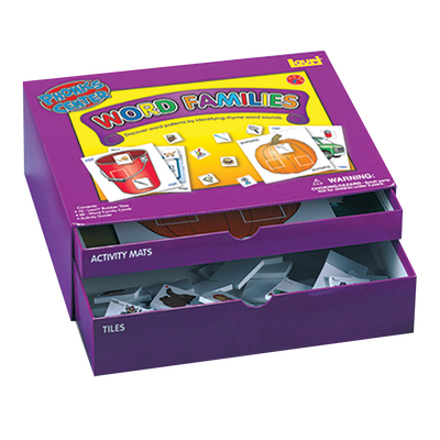 Phonics Center-Word Families - SensorySouk.com