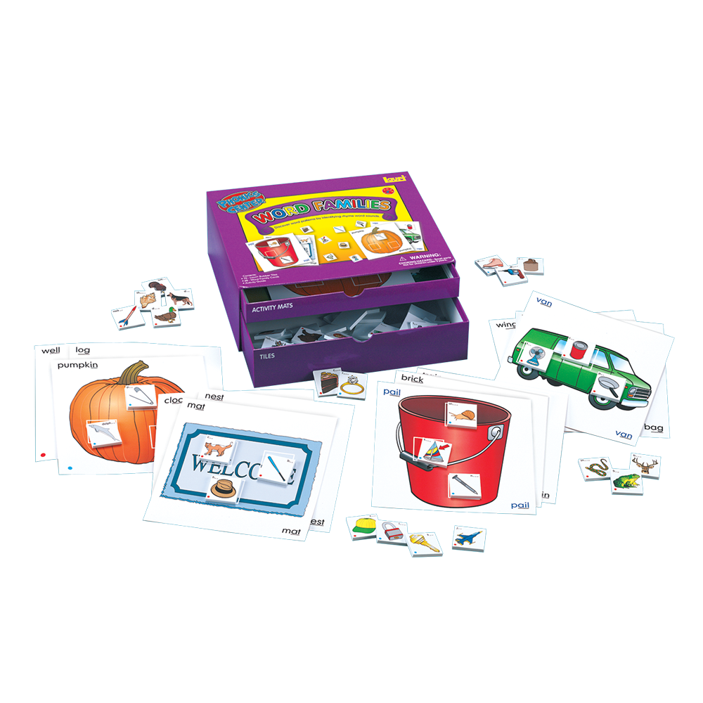 Phonics Center-Word Families - SensorySouk.com