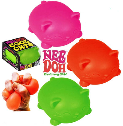 Cool Cat Nee Doh Squeeze Ball
