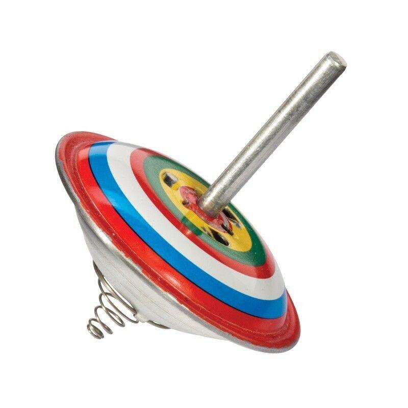 Wind-Up Bouncing Tin Top - SensorySouk.com