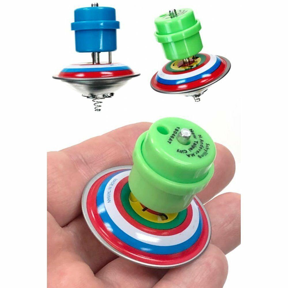 Wind-Up Bouncing Tin Top - SensorySouk.com