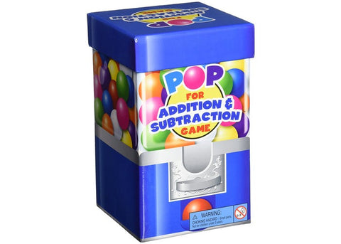 Pop For Addition And Subtraction Game