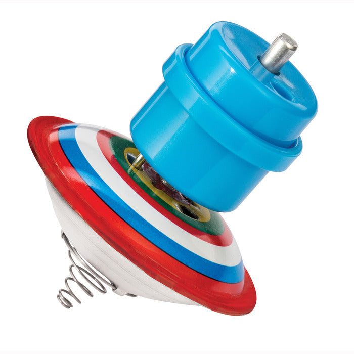 Wind-Up Bouncing Tin Top - SensorySouk.com